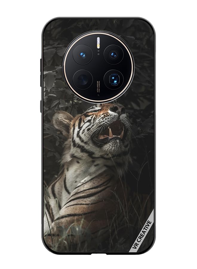 VR Creative Protective Case Cover For Huawei Mate 50 Pro Majestic Tiger Design Multicolour NR316082