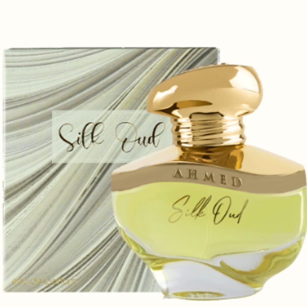 Silk Oud perfume for men and women | 60ml | By Ahmed | Luxury Fragrance | Floral, Fruity and Woody | HIGH OIL CONCENTRATION