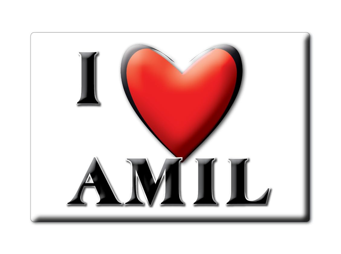 Amil Magnet Magnetic Names Gift Idea Birthday Graduation Birth Valentine's Day