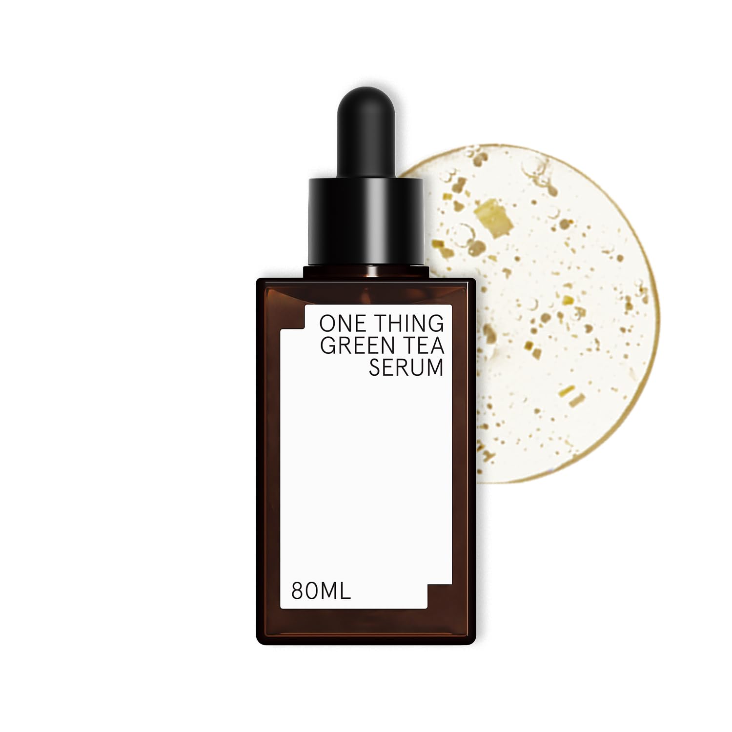 One Thing Green Tea Serum - Hydrating & Soothing Face Serum | Green Tea, Rice Ferment Filtrate, Hyaluronic Acid | Strengthens & Repairs Skin Barrier, Reduces Fine Lines, Boosts Skin Elasticity, 80ml