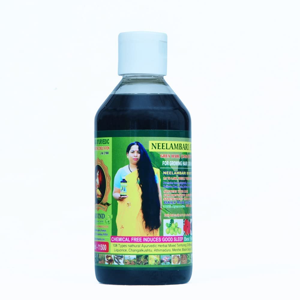 Hutter Herbal Adivasi Herbal Pure Adivasi Hair Growth/Hair Fall Control Oil - 250 ml