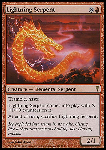 Magic the Gathering - Lightning Serpent - Coldsnap