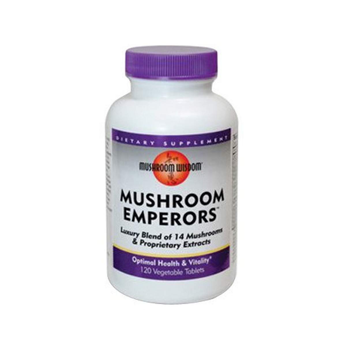 Mushroom WisdomMushroom Emperors, 120 Count