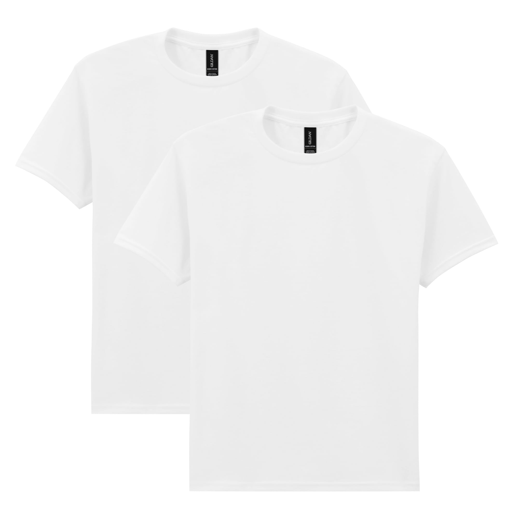 Gildan Youth Heavy Cotton T-Shirt, Style G5000B, 2-Pack