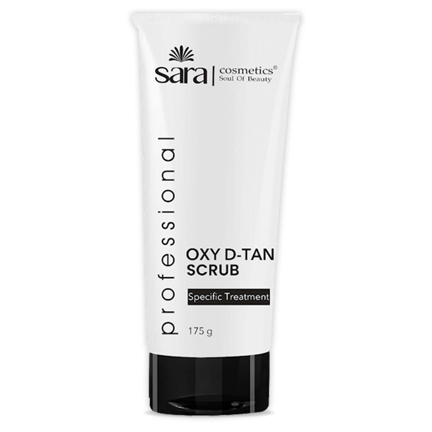 SARA D-TAN® Scrub For Instant Brightening and Tan free skin, 175 gm | Suitable For All Skin Type