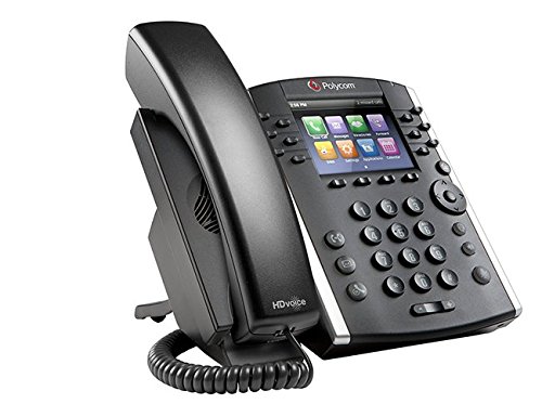 Polycom VVX 410 12-Line Desktop Phone (Power Supply Included)