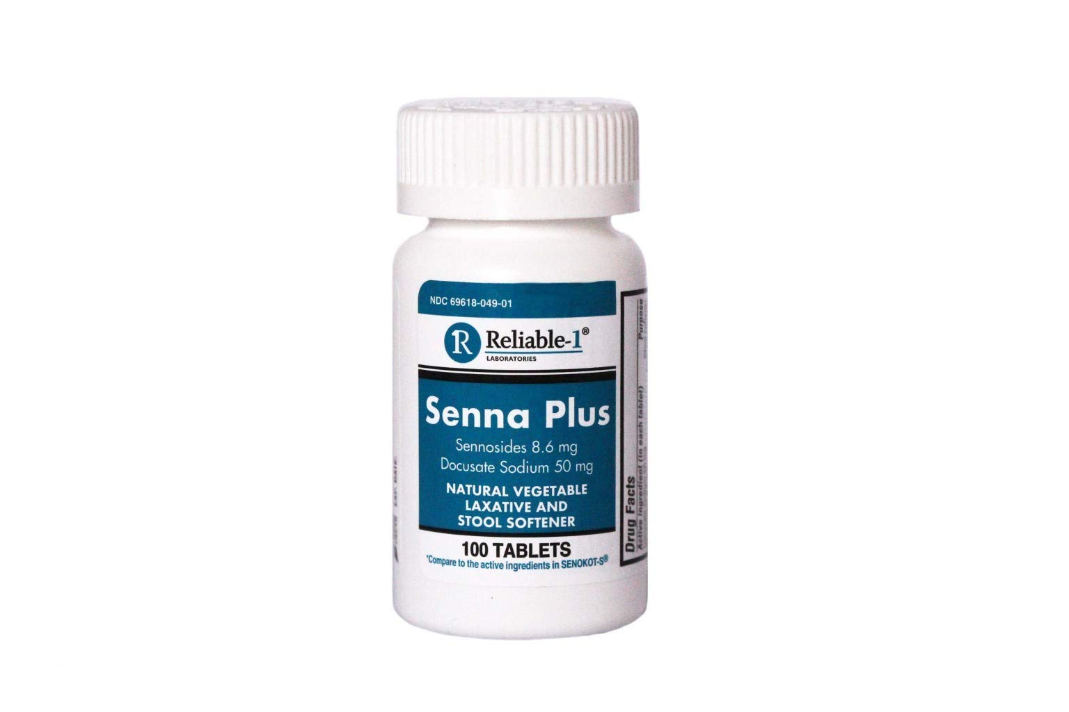 Senna Laxatives Natural Laxatives for Constipation Relief | Gentle Constipation Relief for Adults| Senna Tablets 8.6mg, 100 Count