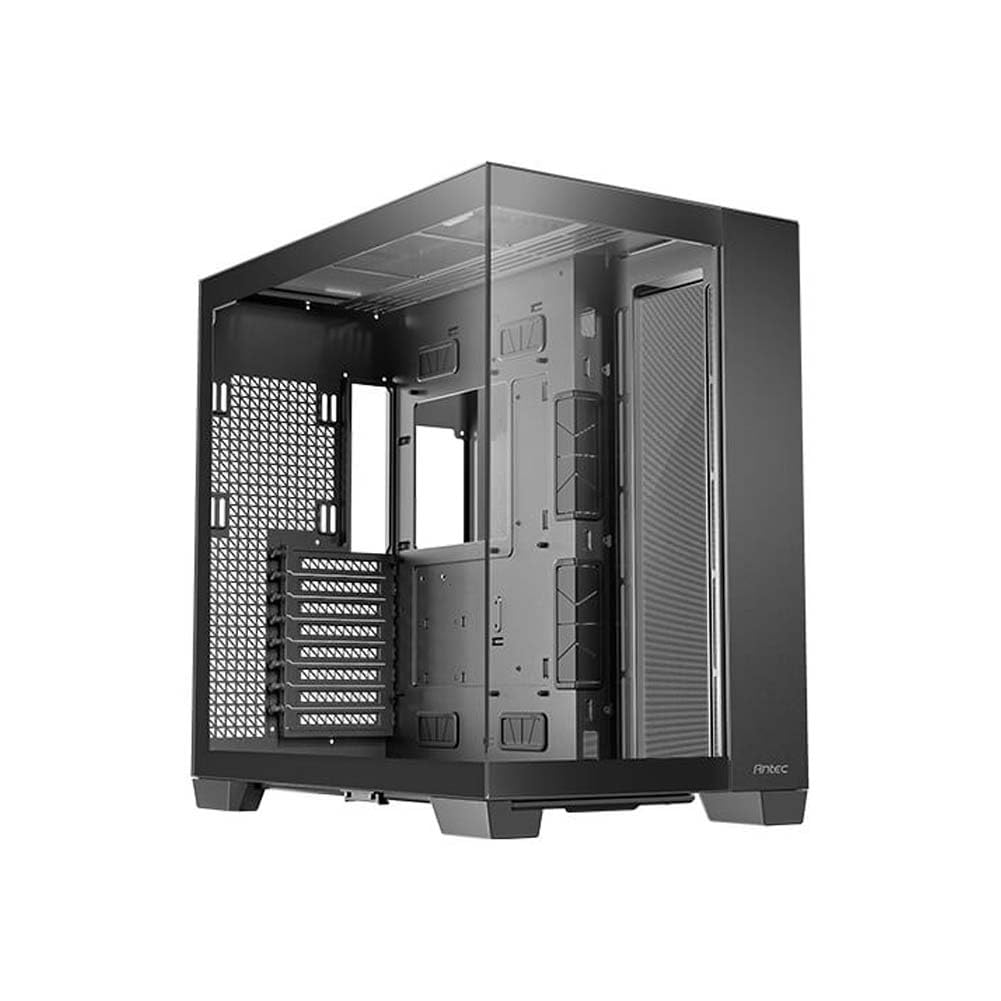 Antec C8 Case RTX 40 GPU Support, Independent PSU Cooling, Type-C 10Gbps Port, Seamless Tempered Glass Side Panels, 360mm Radiator Support, Full-Tower E-ATX PC Cabinet