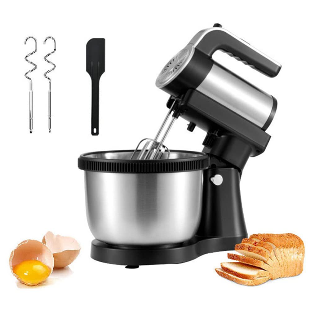 Baqu Beater 5 Speed Household Electric Handheld Desk 1000W High Power 4L Large Separate Kitchen hine Whipping Cream Baking xer Automatic Whisk