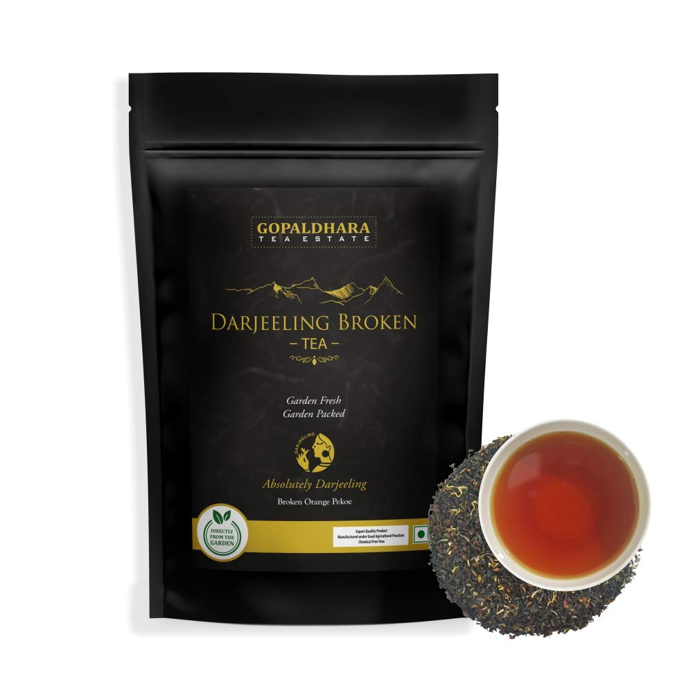 Gopaldhara Darjeeling Tea - Traditional Broken Tea BOP (Regular Series) 400g Stand Up Pouch