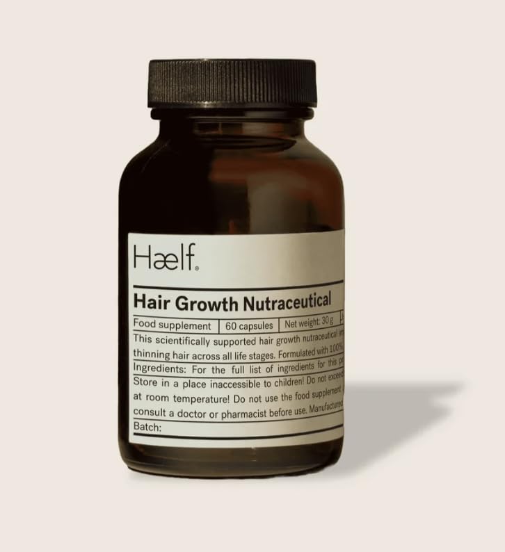 HaelfHair Growth Nutraceutical (30 Days) – Hair Growth Nutraceutical Capsules – Daily treatment for Men & Women – Specially developed and coordinated formula