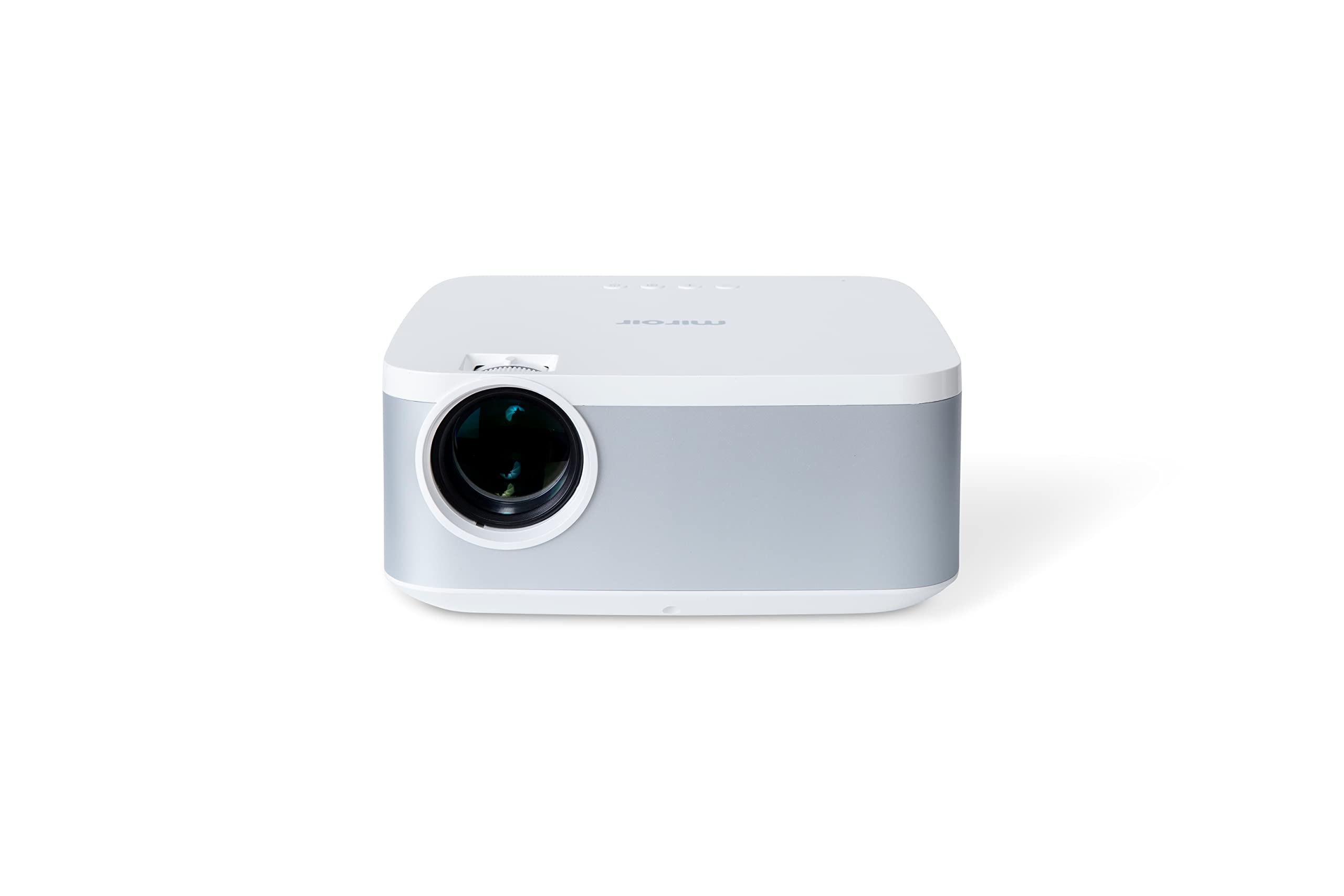 The Miroir L500S Wireless 1080p Projector, SYNQ TV, 90-Inch Screen, Movie Projector, Built-in Streaming with Netflix, and more (Renewed).