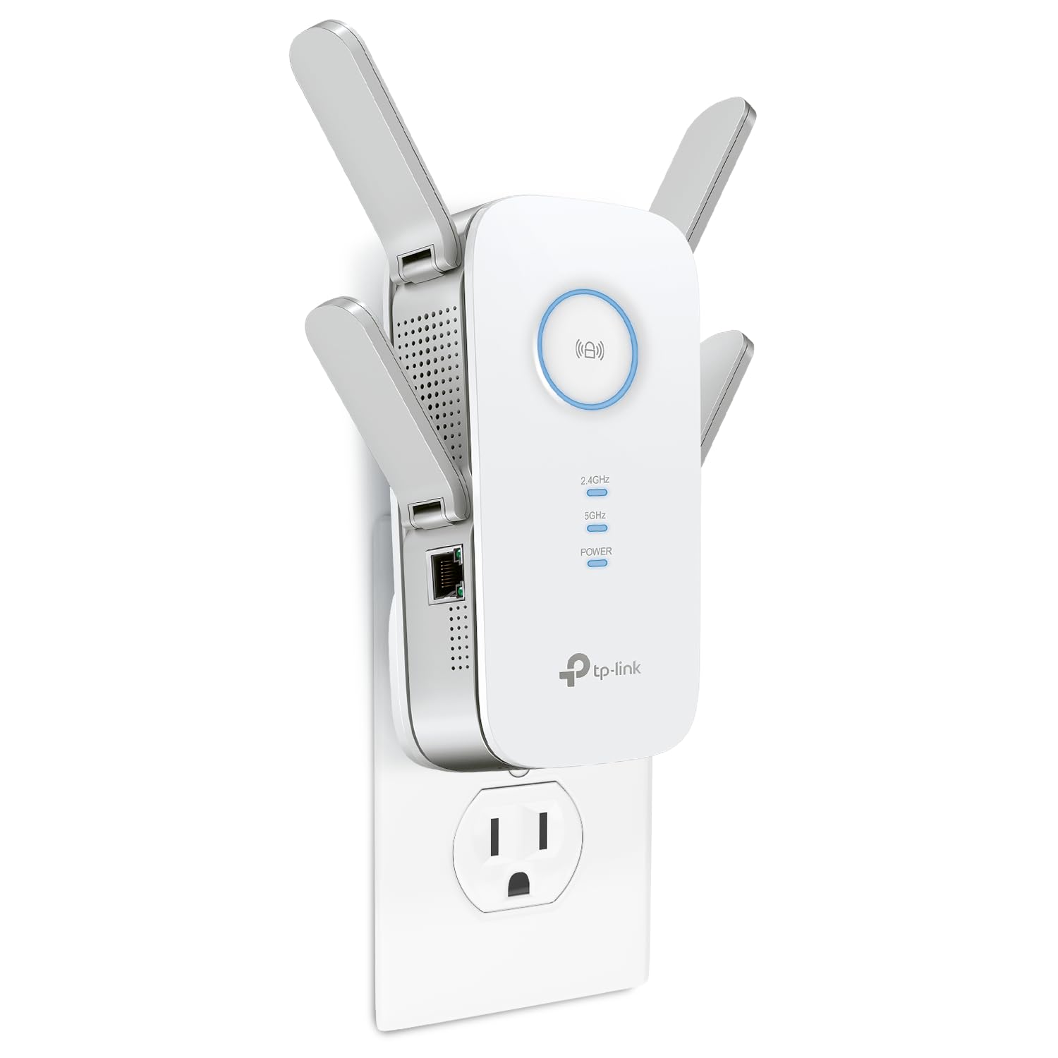 TP-Link AC2600 WiFi Extender(RE650), Up to 2600Mbps, Dual Band WiFi Range Extender, Gigabit port, Internet Booster, Repeater, Access Point,4x4 MU-MIMO (UAE Version)