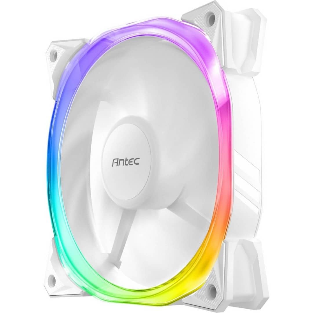 Antec Fusion 120 ARGB Case Fan Single Pack High Performance (White)