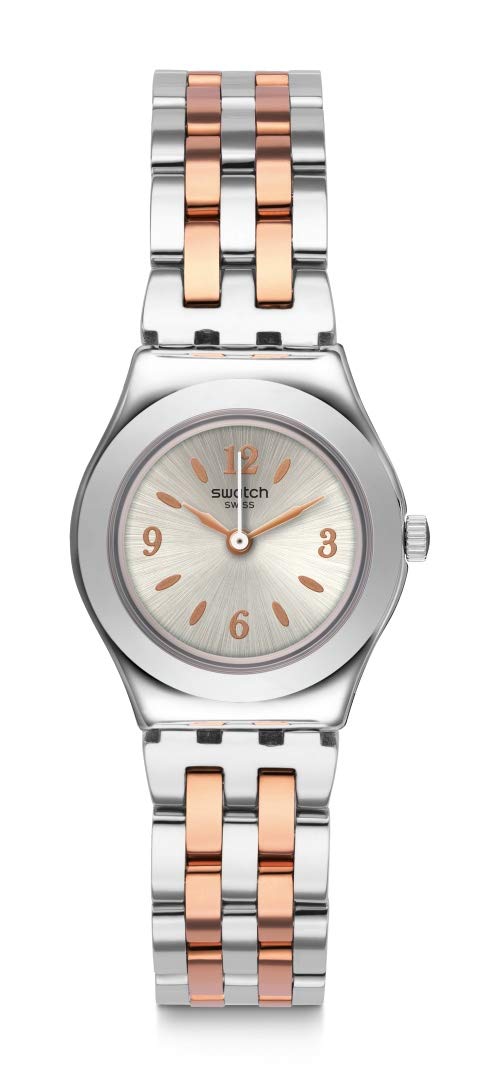 Women's Countryside Swiss Quartz Stainless Steel Strap, Gray, 12 Casual Watch (Model: YSS308G)