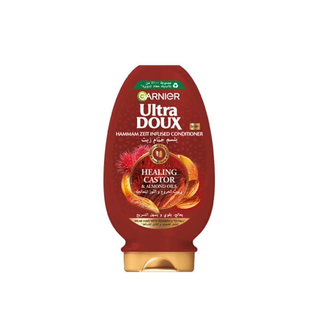 GarnierUltra Doux Castor & Almond Oils Strengthening Conditioner, 360 ml