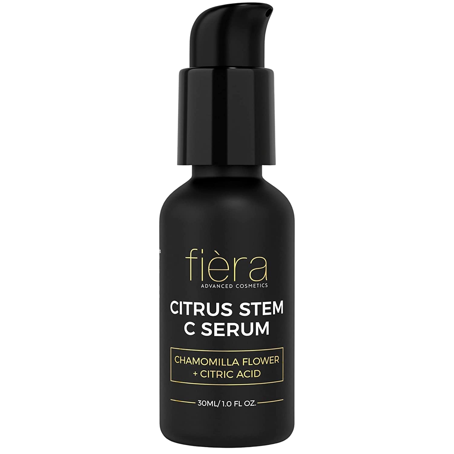 FIÈRAVitamin C Serum with Hyaluronic Acid and Citrus Stem Cells - Advanced Anti-Aging Serum for Brightening, Firming, and Hydrating Face & Eye Area - For Mature Skin - 1 FL. OZ. / 30 ML