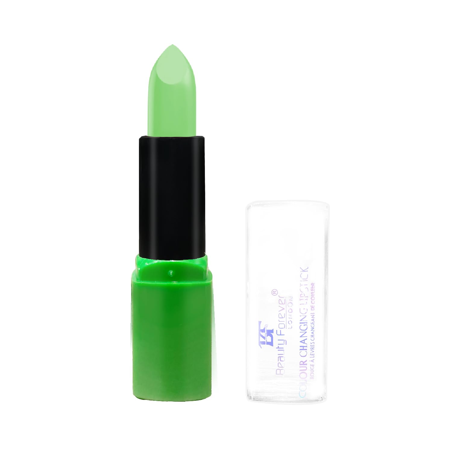 Beauty Forever Colour Changing Magic Aloe Vera Lipstick and Lip Paint, with Vitamin E and Flavours, 3.2gms (101 Aloe Vera Green)