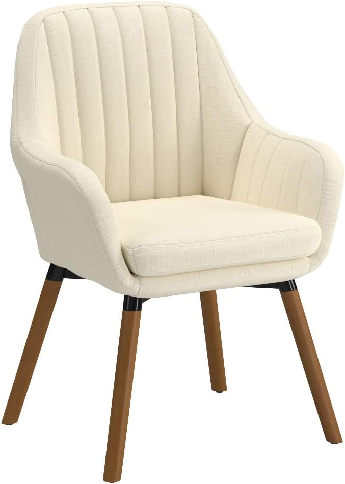 Roundhill Furniture Tuchico Contemporary Fabric Accent Chair, Arm Rest, Tan Tan Fabric