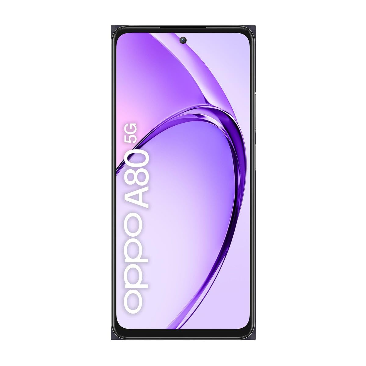 OPPOA80 5G Dual SIM Smartphone, 256GB, 8GB RAM, Mediatek Dimensity 6300 Chipset, Octa-core processor, 50MP Camera, Starry Black