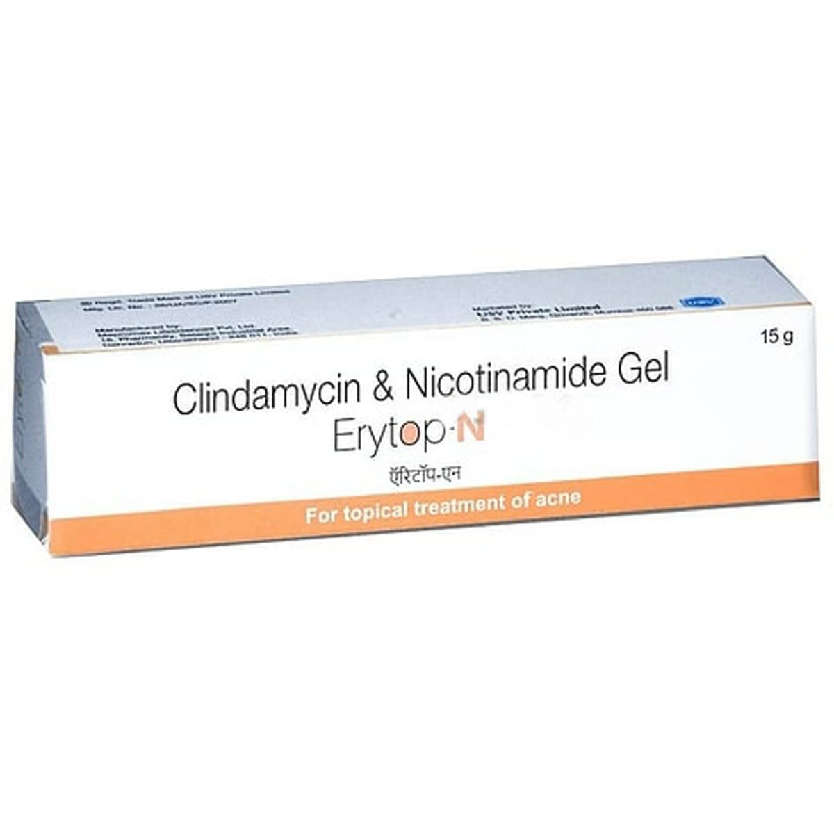 Erytop-N - Tube of 15 gm Gel