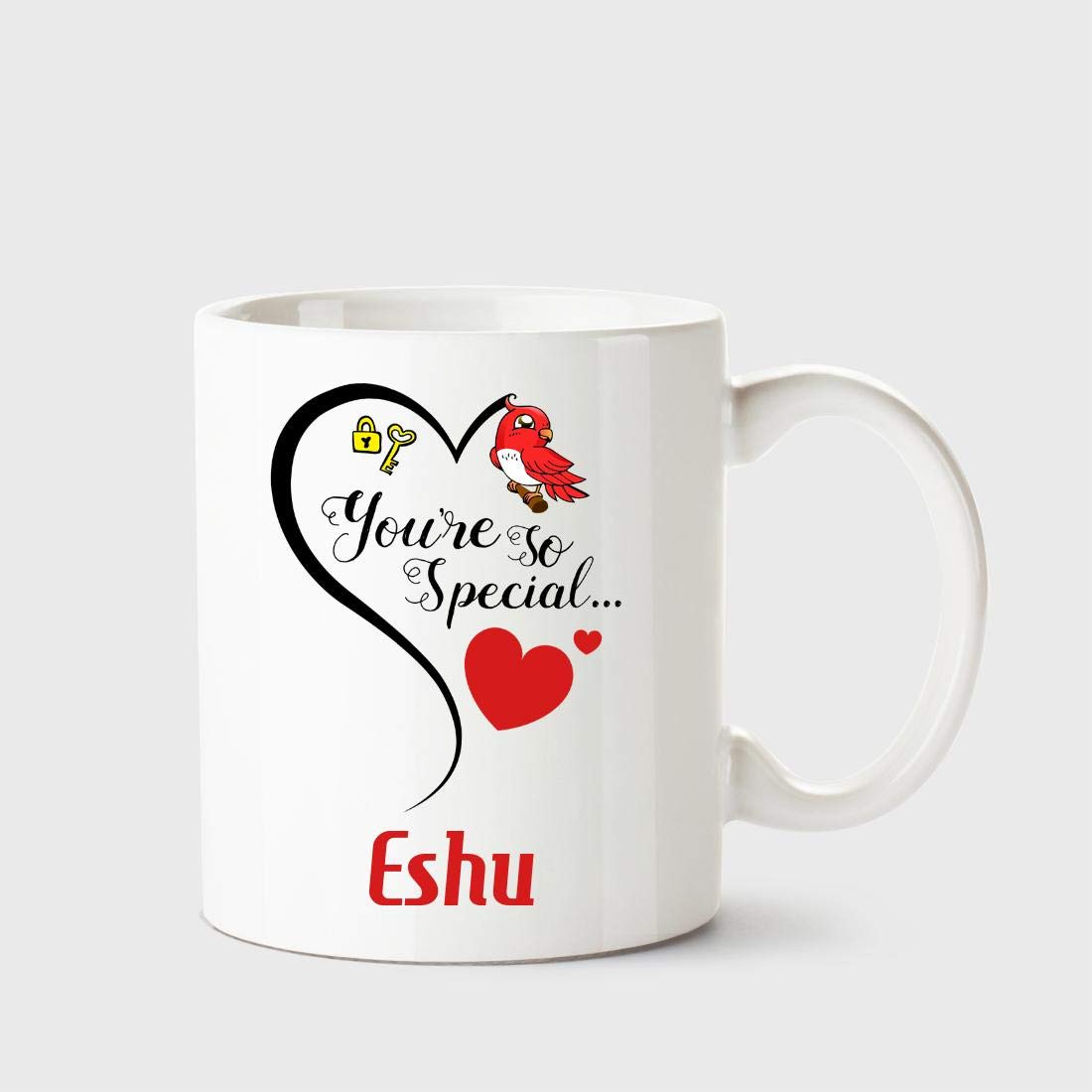 Chanakya You're so Special Eshu White Coffee Name Ceramic Mug