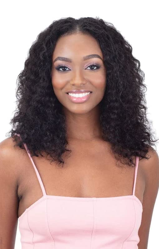 Naked Nature 100% Human Hair Wet & Wavy Tru-2-U Part Wig - TRU DEEP (Color:NATURAL)