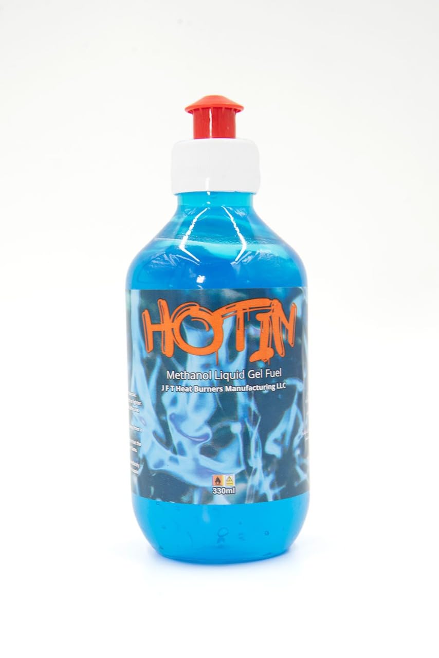 HOTIN Methanol Liquid Gel Fuel - Pack of 2 (330 ml)