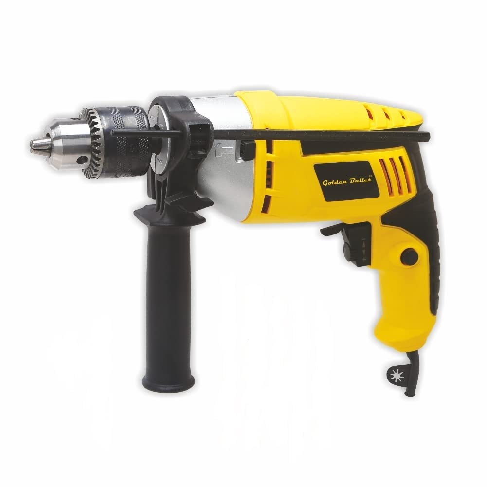 GOLDEN BULLET® HI93 Impact Drill- (NO DRILL BITS)- Reversible Drill -600W 0-2800rpm -13mm chuck- Variable Speed – Drill for Home & DIY