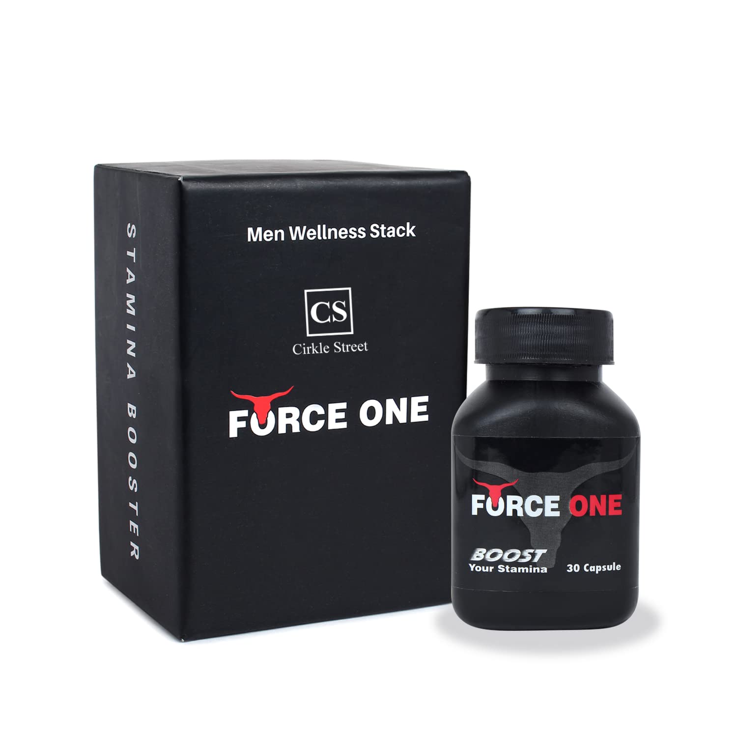 CIRKLE STREET Force One Capsule for Men - Pack of 30 Capsule (CSFOC_30)