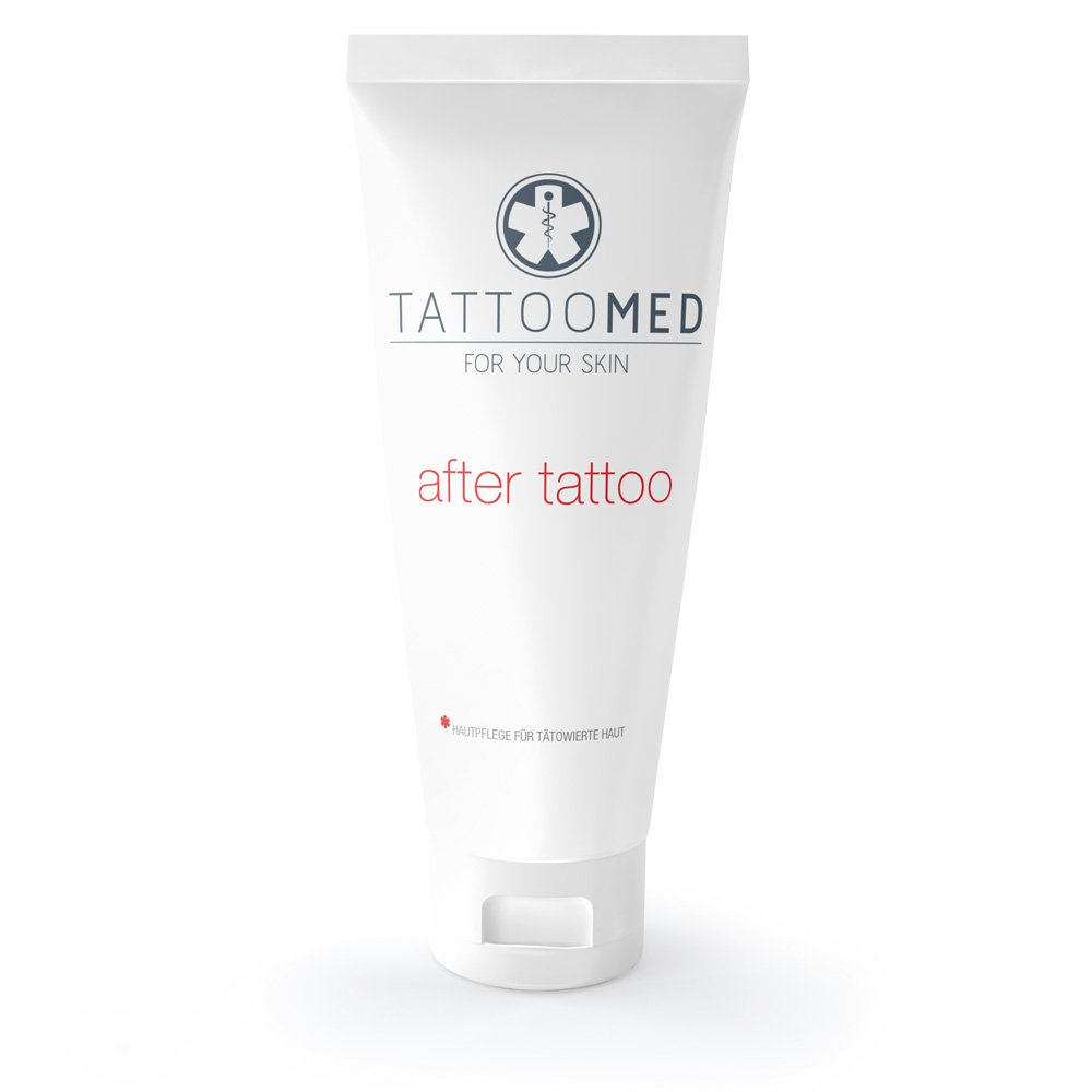 TattooMedAfter Tattoo - Aftercare With Panthenol For Protecting Sensitive Newly Tattooed Skin - (1 x 100ml)