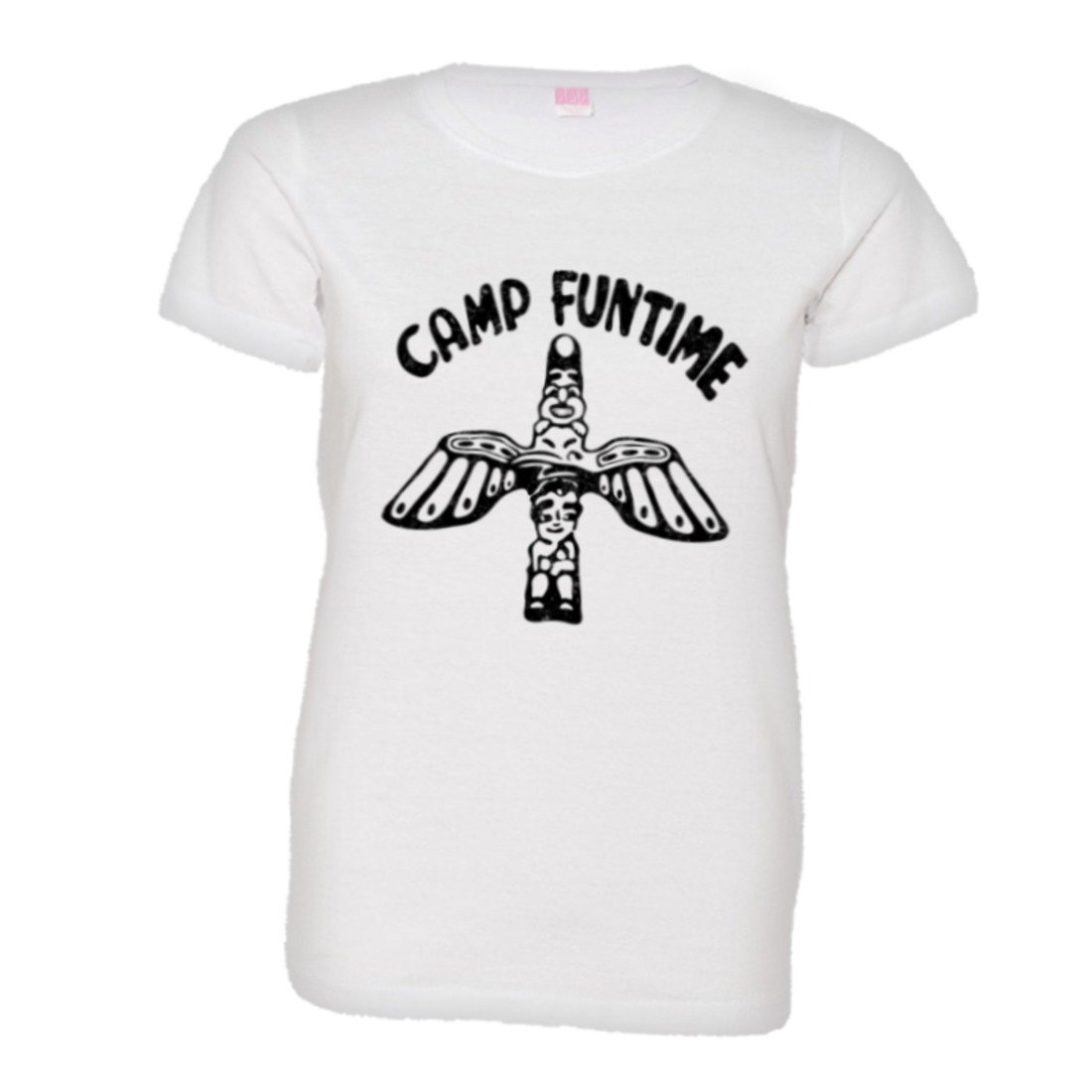 Womens Blondie Camp Funtime Play Famous Distressed HQ Tee Shirt