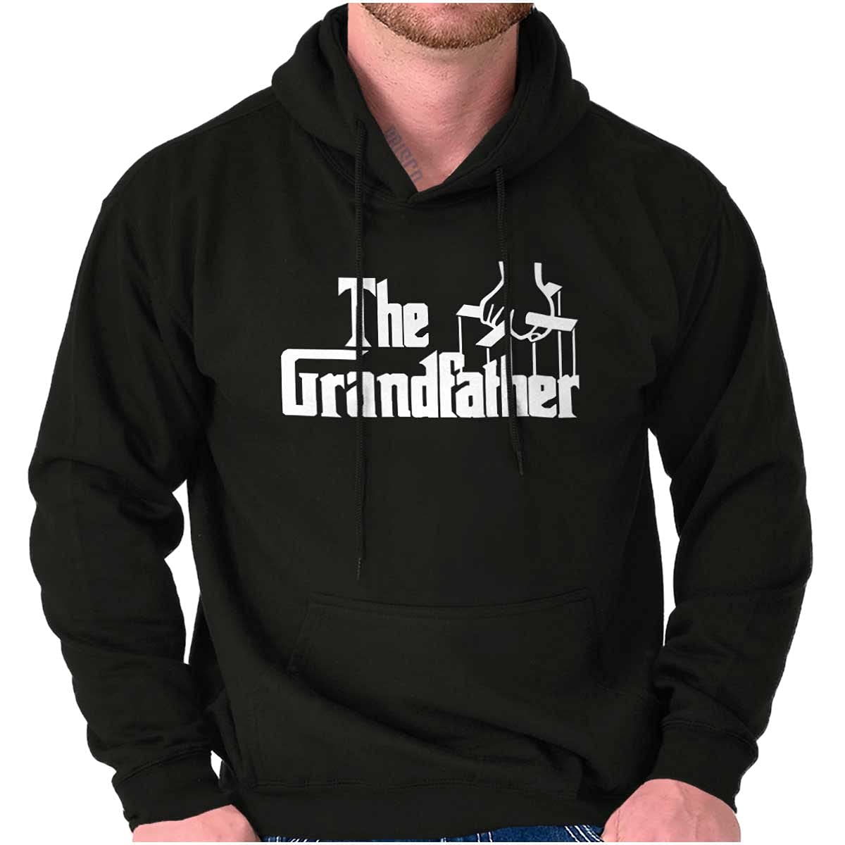 Brisco Brands Grandfather Italian Mafia Puppet Hoodie Hooded Sweatshirt Men