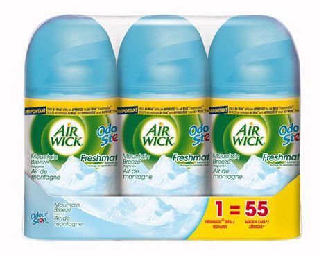 Air WickFreshmatic Ultra 6.17Oz Refill Mountain Breeze Pack of 3