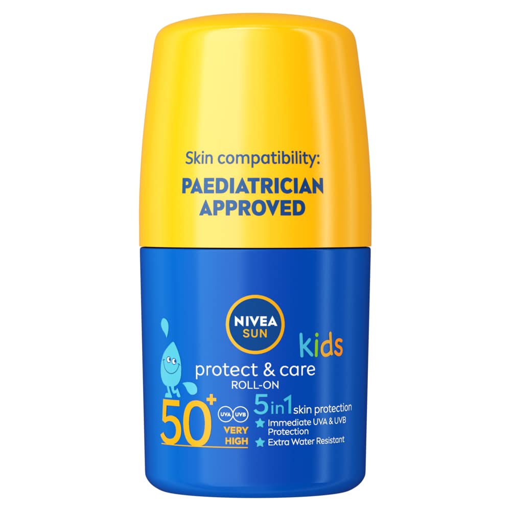 NIVEASun Kids Caring Roll-On with High SPF50 50 ml by Nivea