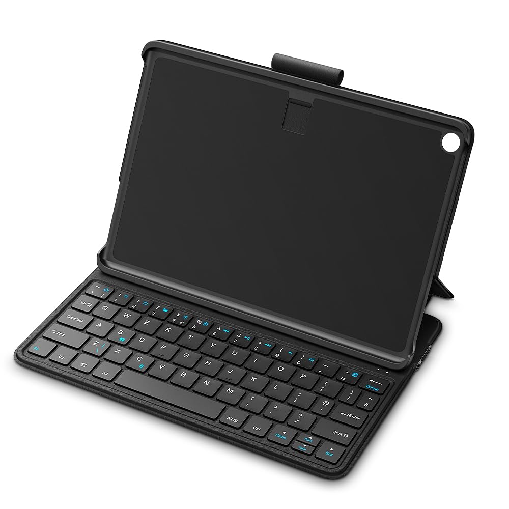 All-New, Made for Amazon Bluetooth Keyboard Case for Amazon Fire HD 10, (13th Gen, 2023 release)