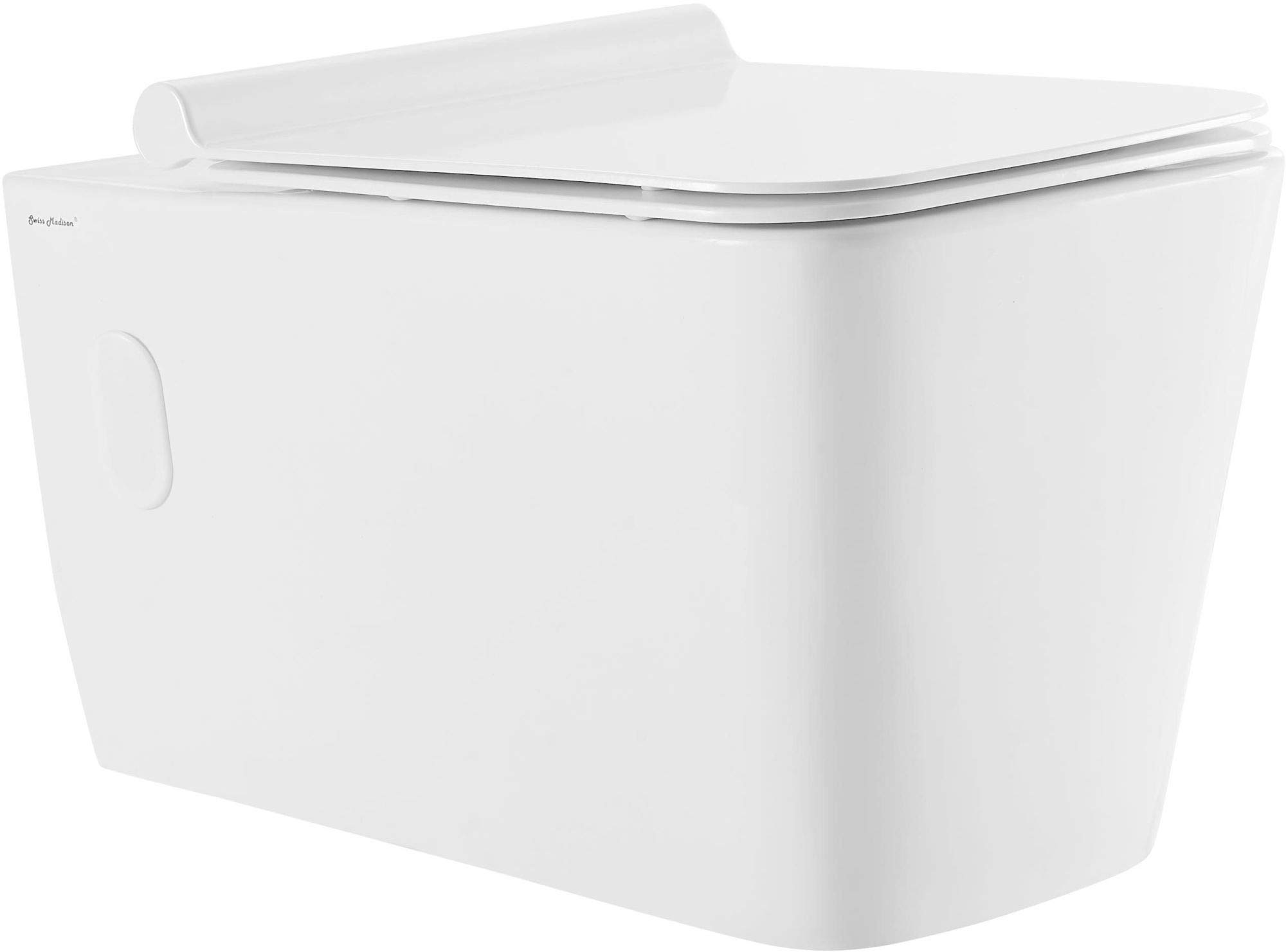 Swiss Madison Well Made Forever SM-WT442 Concorde Wall Hung Toilet Bowl, Glossy White