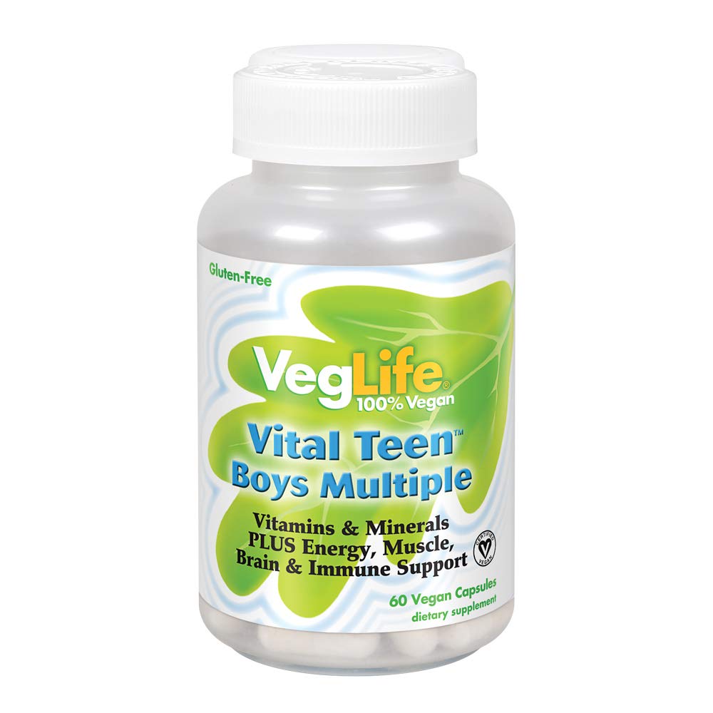 VeglifeVital Teen Boys Multiple, 60 Vegan Capsules