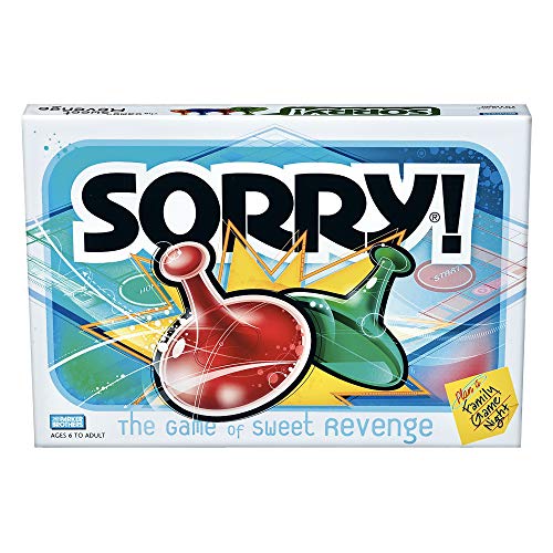 Hasbro Gaming Sorry! Family Board Games for Kids...