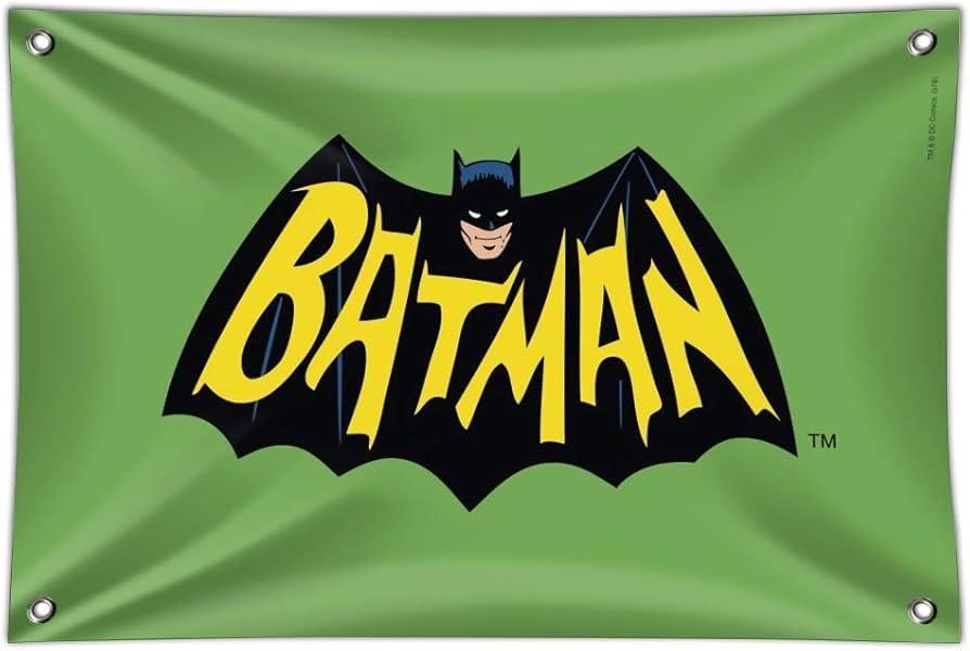 : GRAPHICS & MORE Batman Classic TV Series Logo Home Business  Office Sign : Office Products