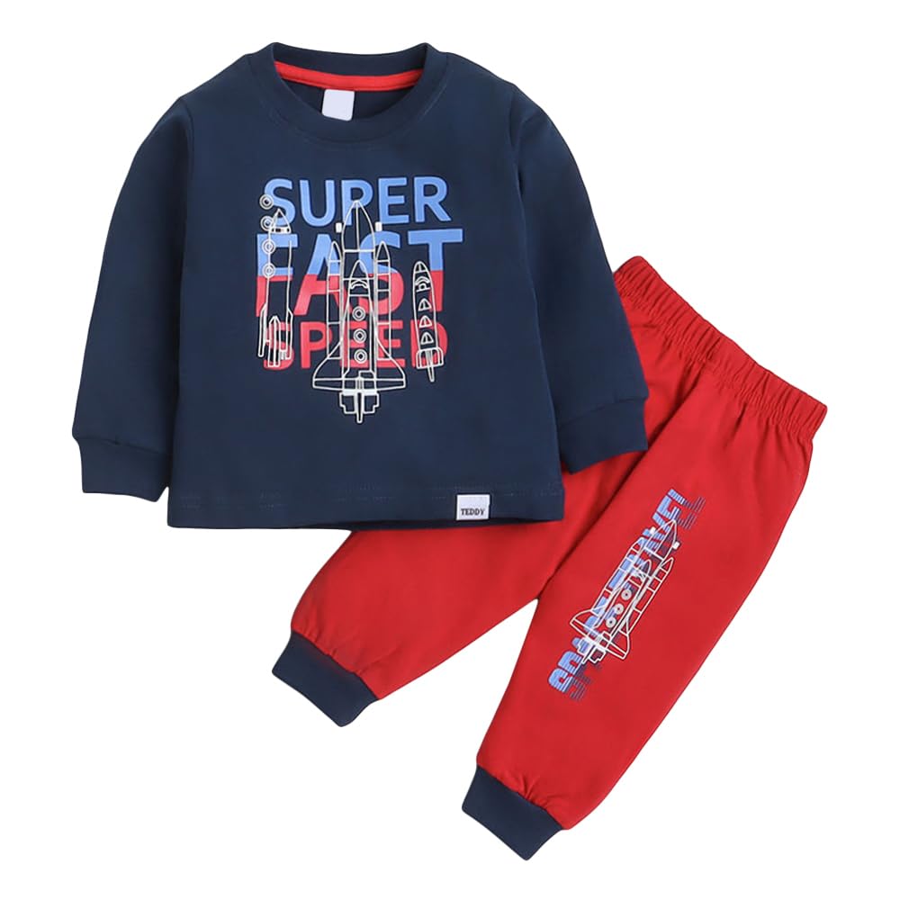 Hopscotch Boys Cotton Jogger Set