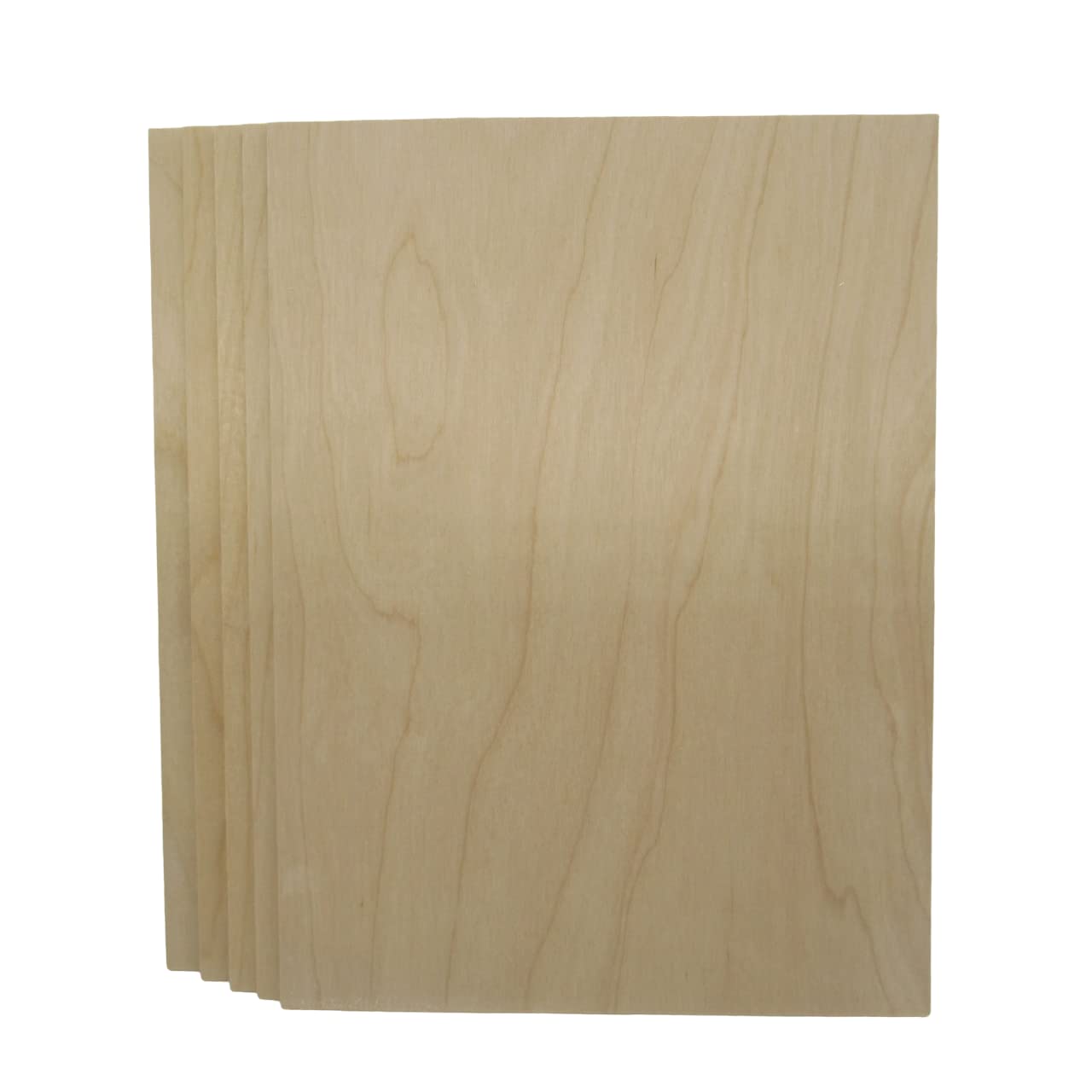 Trustleaf 3mm A5 Birch Plywood (A5 Approx Read Description) -210x154x 3mm (Pack of 5) - Laserable Ply.