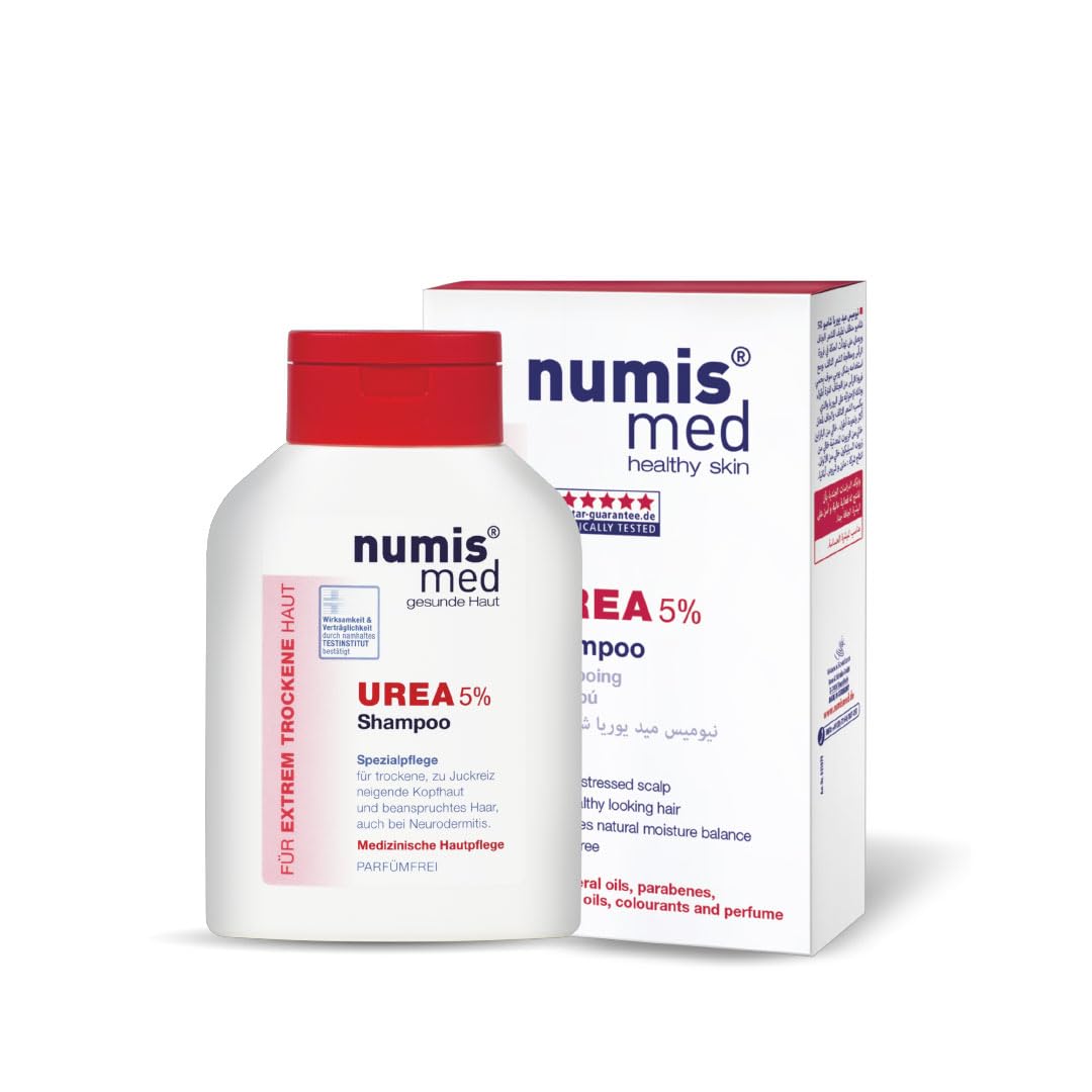 Numis Med Everyday Shampoo Urea 5% - Gentle Care for Dry, Itchy Scalp-200ml