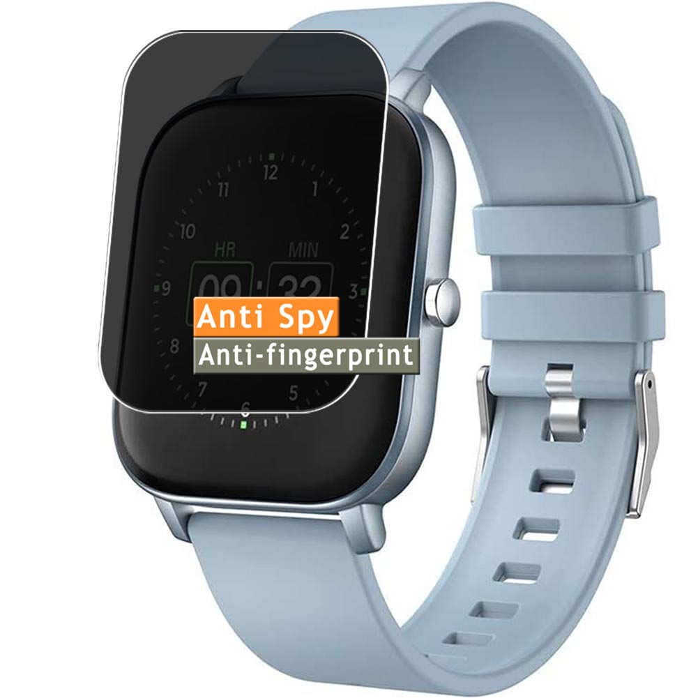 Privacy Screen Protector, compatible with eLinkSmart Judneer p22 smartwatch Smart Watch Anti Spy Film Protectors Sticker [ Not Tempered Glass ]