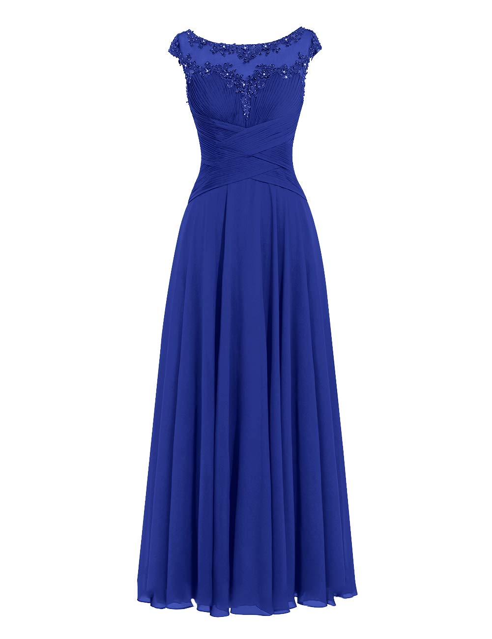 ModeCMother Of The Bride Dress Formal Wedding Party Gown Prom Dresses 22W Royal Blue