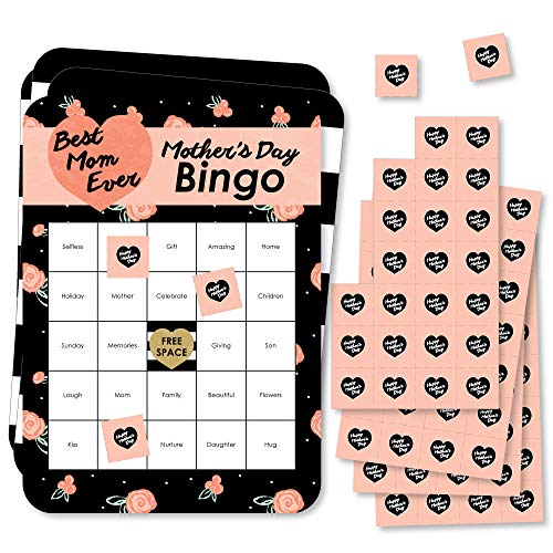 Big Dot of Happiness Best Mom Ever - Bingo Cards...