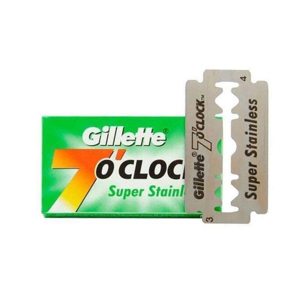 15 7 O'clock Double Edge Safety Razor Blades