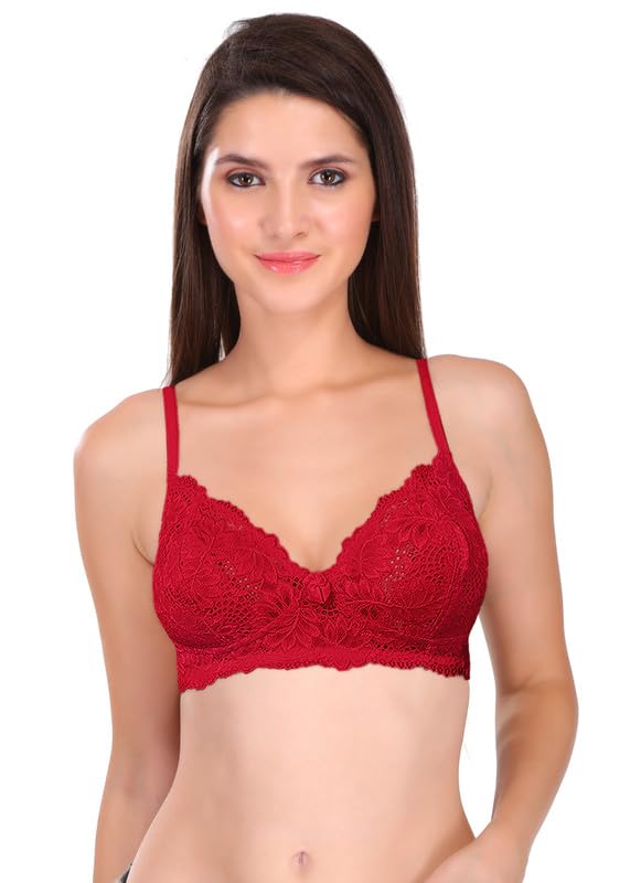 FEATHERLINE Women T-Shirt Non Padded Bra