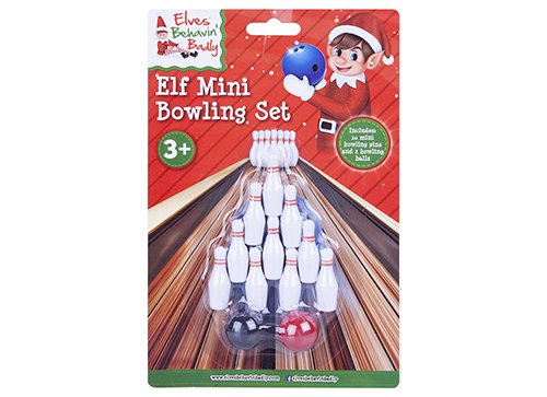 PMS Elves Behavin Badly Mini Bowling Set - Ages 3+ - Stocking Fillers