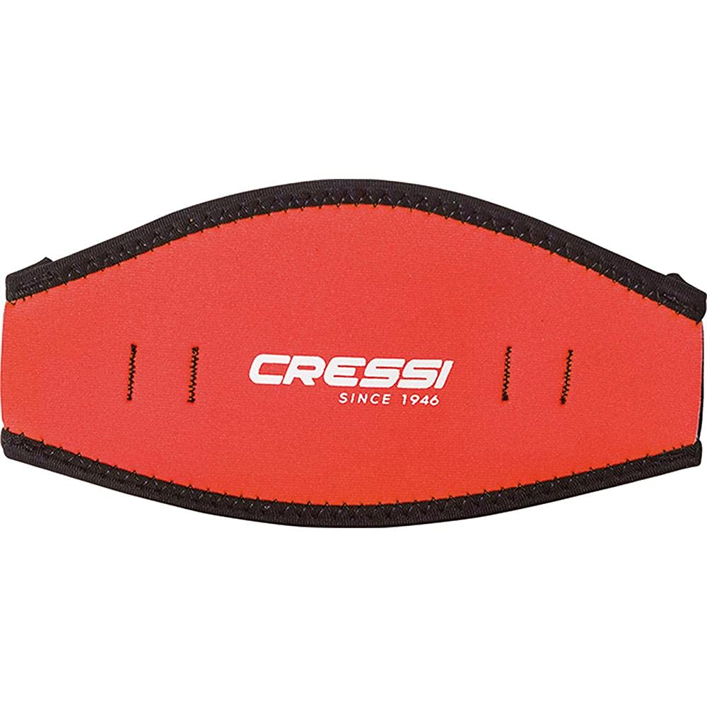 CressiNeoprene Mask Strap Cover - Comfortable Cover for Diving Mask, Ideal for Long Hair or for Identification